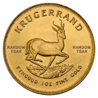 Krugerrand 1 oz gouden munt voorkant