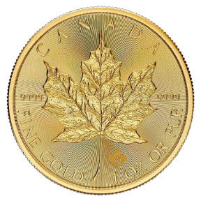 Maple Leaf gouden munt 1 oz voorkant